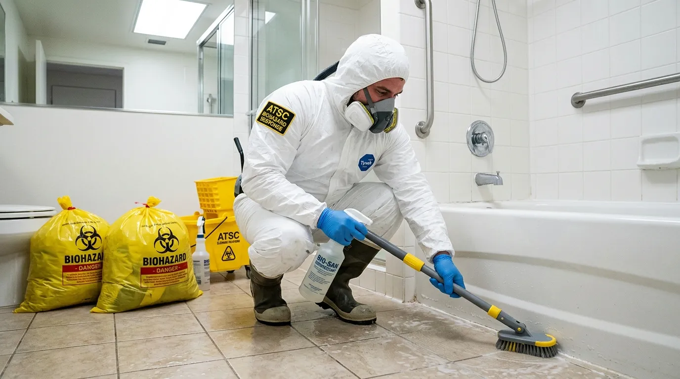 Decontamination equipment deployed for Blood Cleanup in Baldwin Park